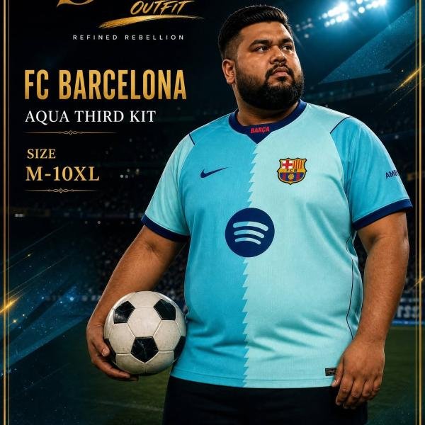 Barcelona New 3rd Kit 2026/27 || M to 10XL