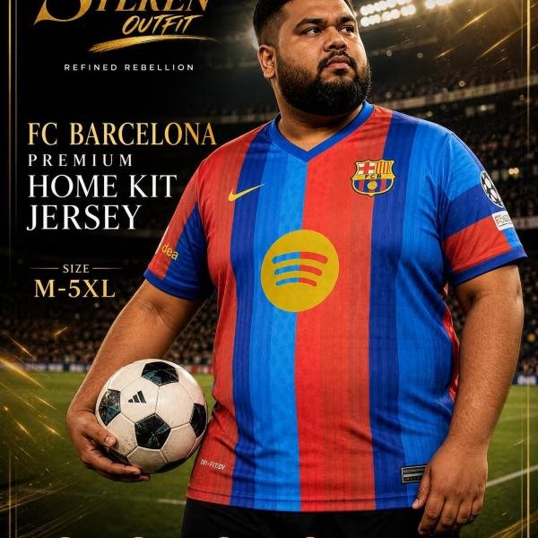 Barcelona New Home Kit 2026/27 || M to 10XL