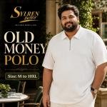Plus-size Old Money Zipper-Polo