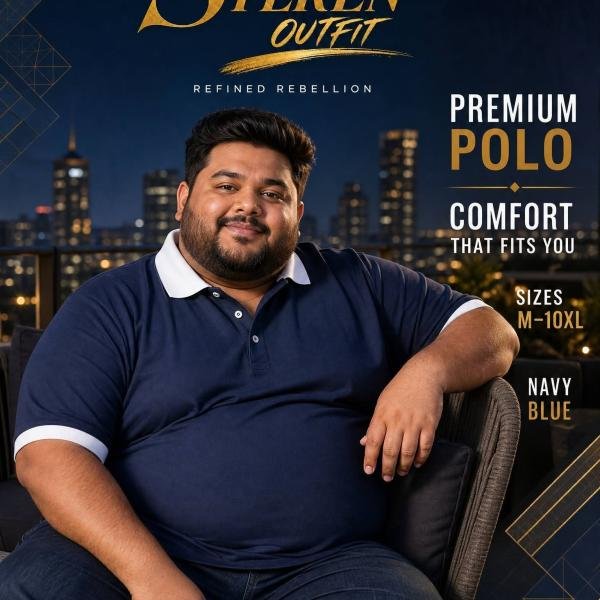 Plus-size PK POLO ||